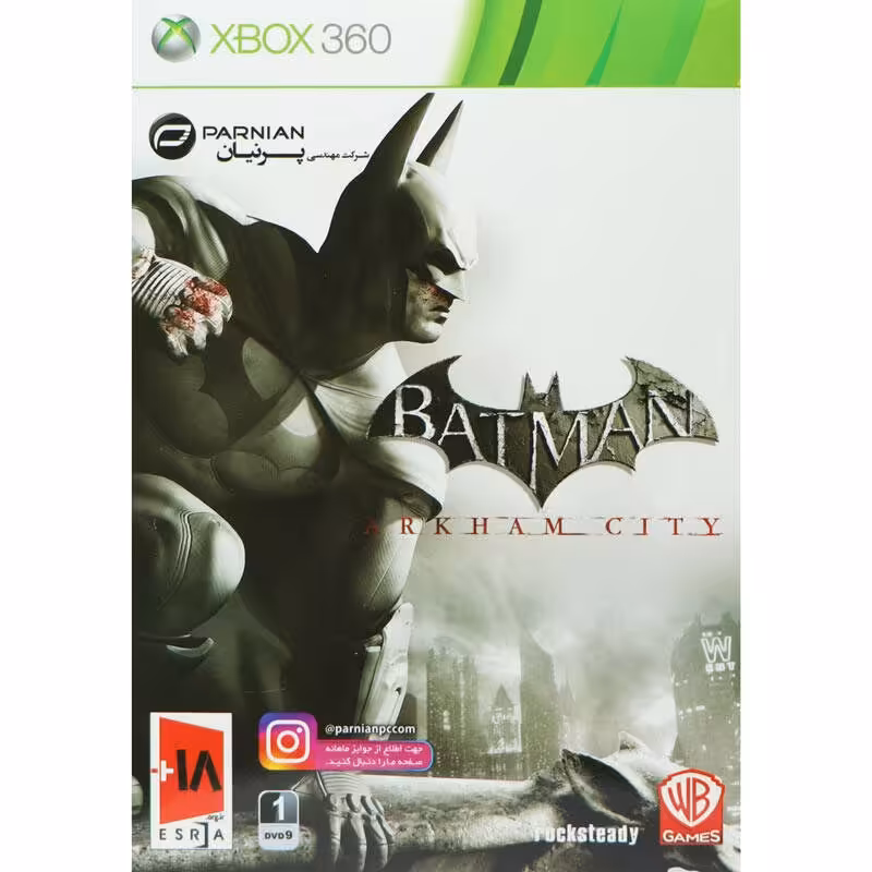 بازی ایکس باکس Batman Arkham City XBOX 360