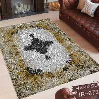 فرشینه مخمل 3 متری کد673 استوپ دار روحا(ماهگل)