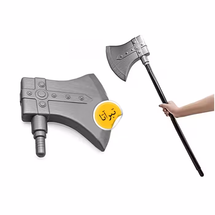 اسباب بازی تبر پلاستیکی بزرگ