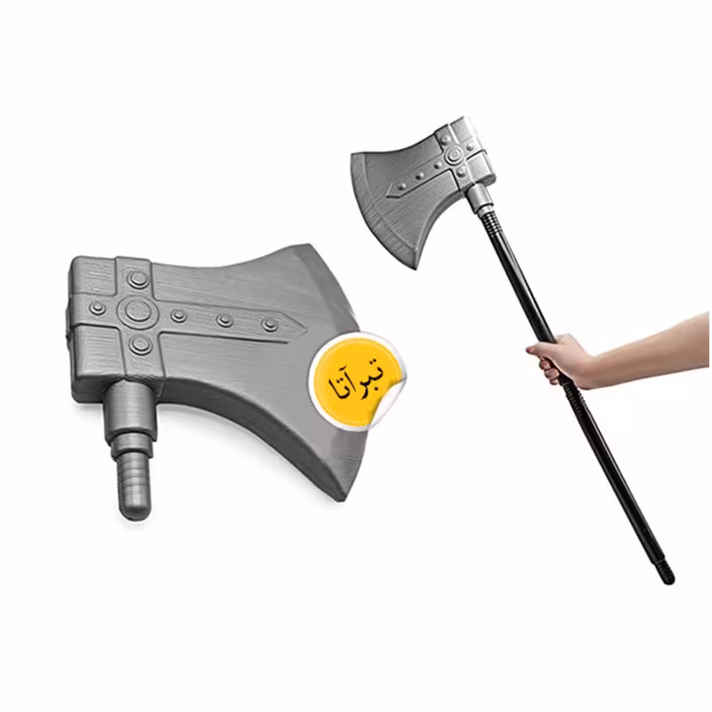 اسباب بازی تبر پلاستیکی بزرگ