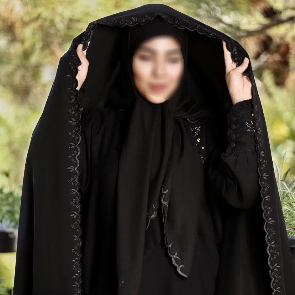 چادر ایرانی گلدوزی