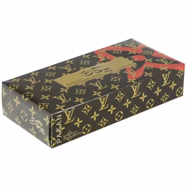 دستمال کاغذی 100 برگ پاکان مدل L-V | فروشگاه اینترنتی تاتا کالا