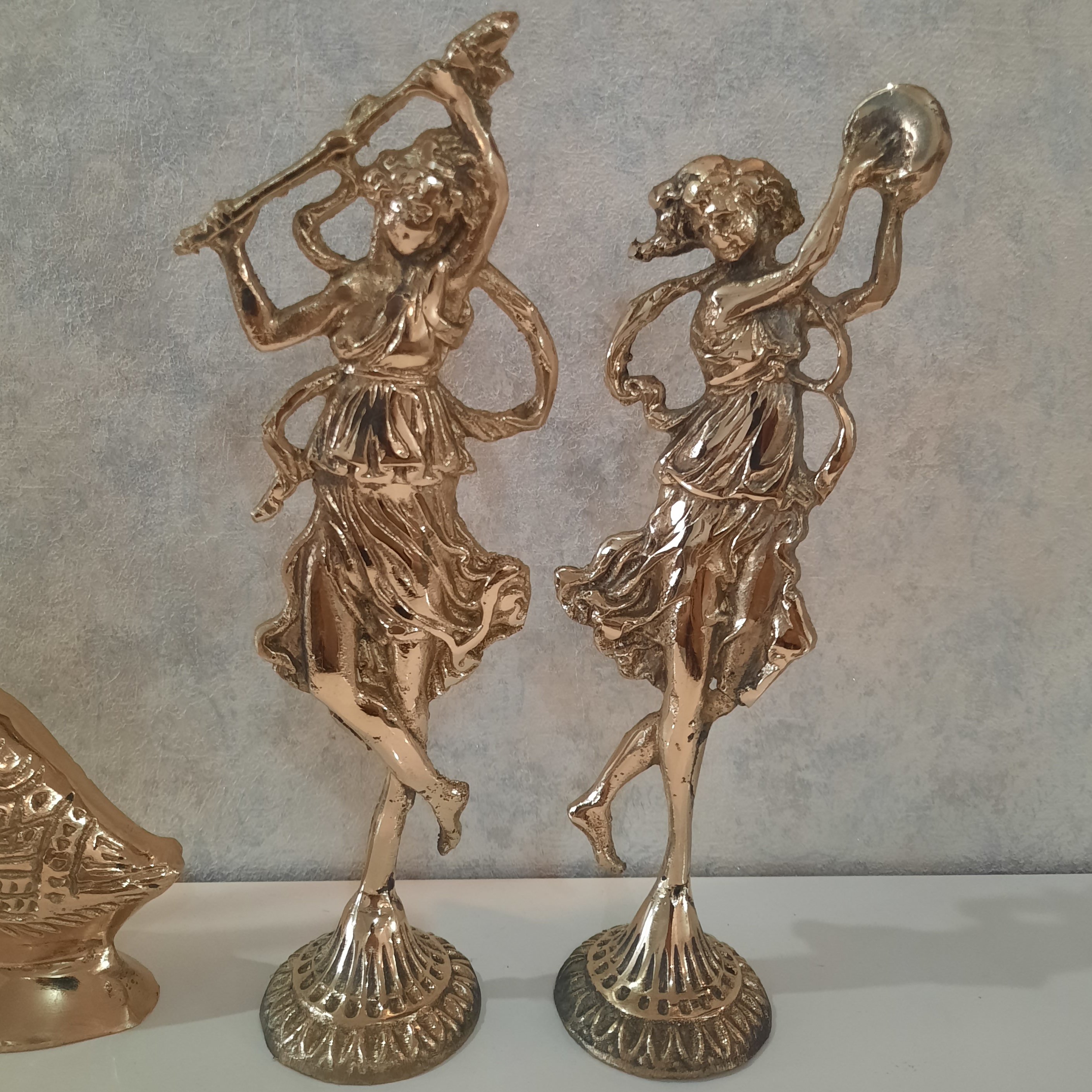 مجسمه لیلی مجنون برنزی