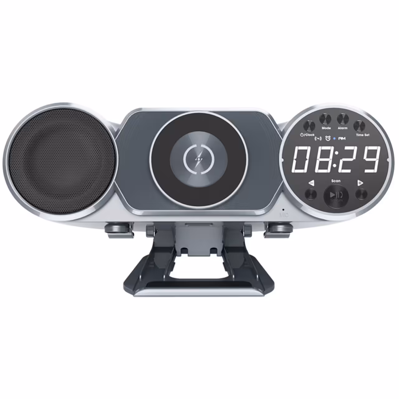 اسپیکر و هولدر موبایل و ساعت رومیزی مدل 6 in 1 WD-100