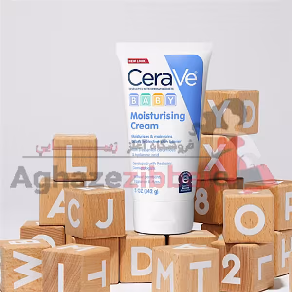 کرم آبرسان و مرطوب کننده بدن نوزاد CeraVe بدون عطر