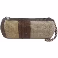 جامدادی گلیم دستباف  کد JAMEDGLI1  نفیس  زیپ قوی  رنگ کرم روشن