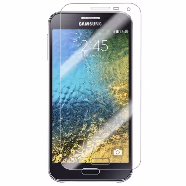 محافظ صفحه نمایش شیشه ای 9H یونیفا مدل permium تمپرد مناسب برای Samsung Galaxy E7 | فروشگاه اینترنتی تاتا کالا