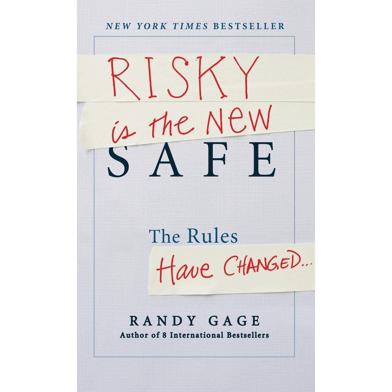 کتاب زبان اصلی Risky is the New Safe اثر Randy Gage انتشارات Wiley