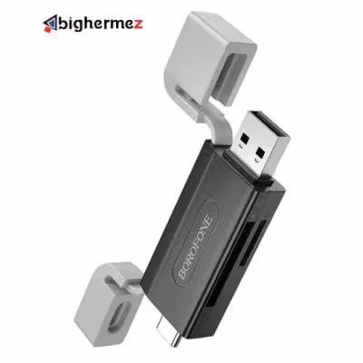 رم ریدر دو پورت بروفون مدل DH9 USB2/TYPE-C