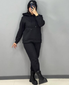 ست هودی و شلوار زنانه دورس