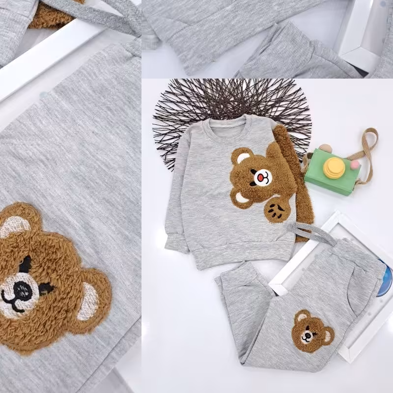 بلوز شلوار اسپرت تدی
پارچه دورس اعلا 
قیمت  285