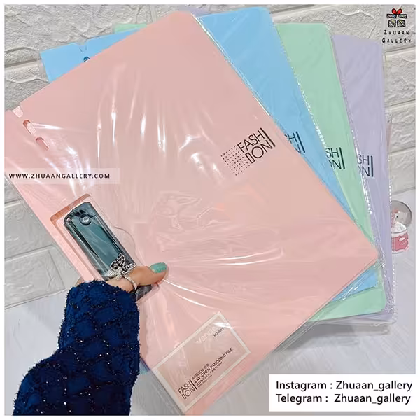 کلاسور گیره دار Fashion Pastel پاستلی