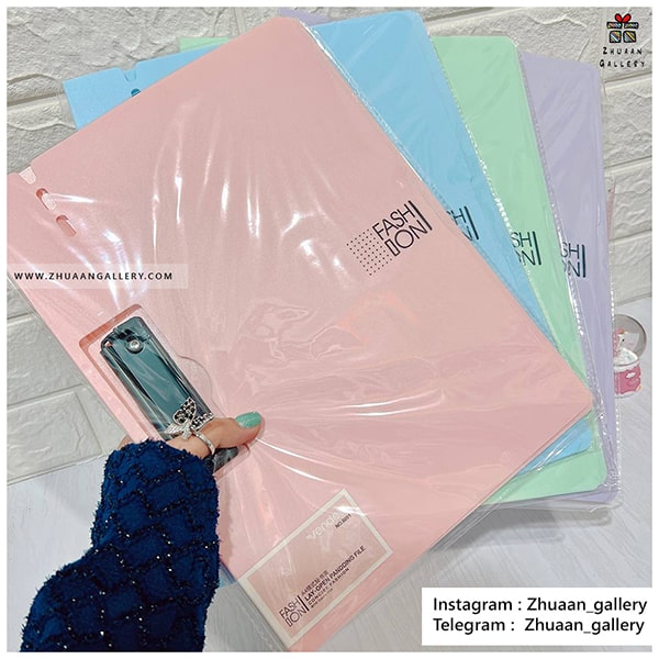 کلاسور گیره دار Fashion Pastel پاستلی