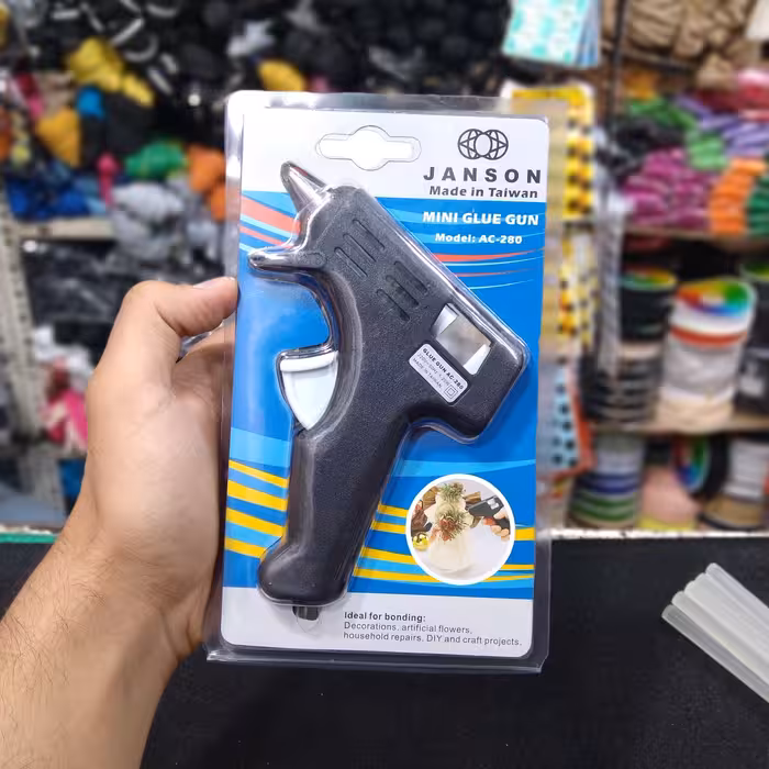 دستگاه چسب حرارتی کوچک تایوانی (خرازی و خیاطی)