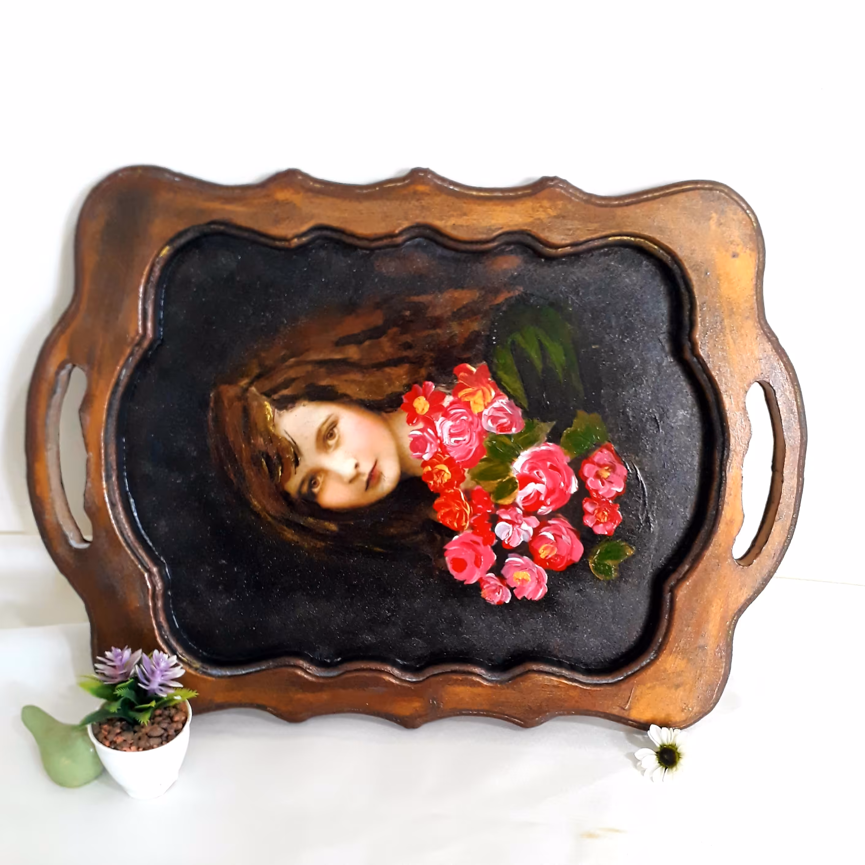 سینی چوبی کد 110