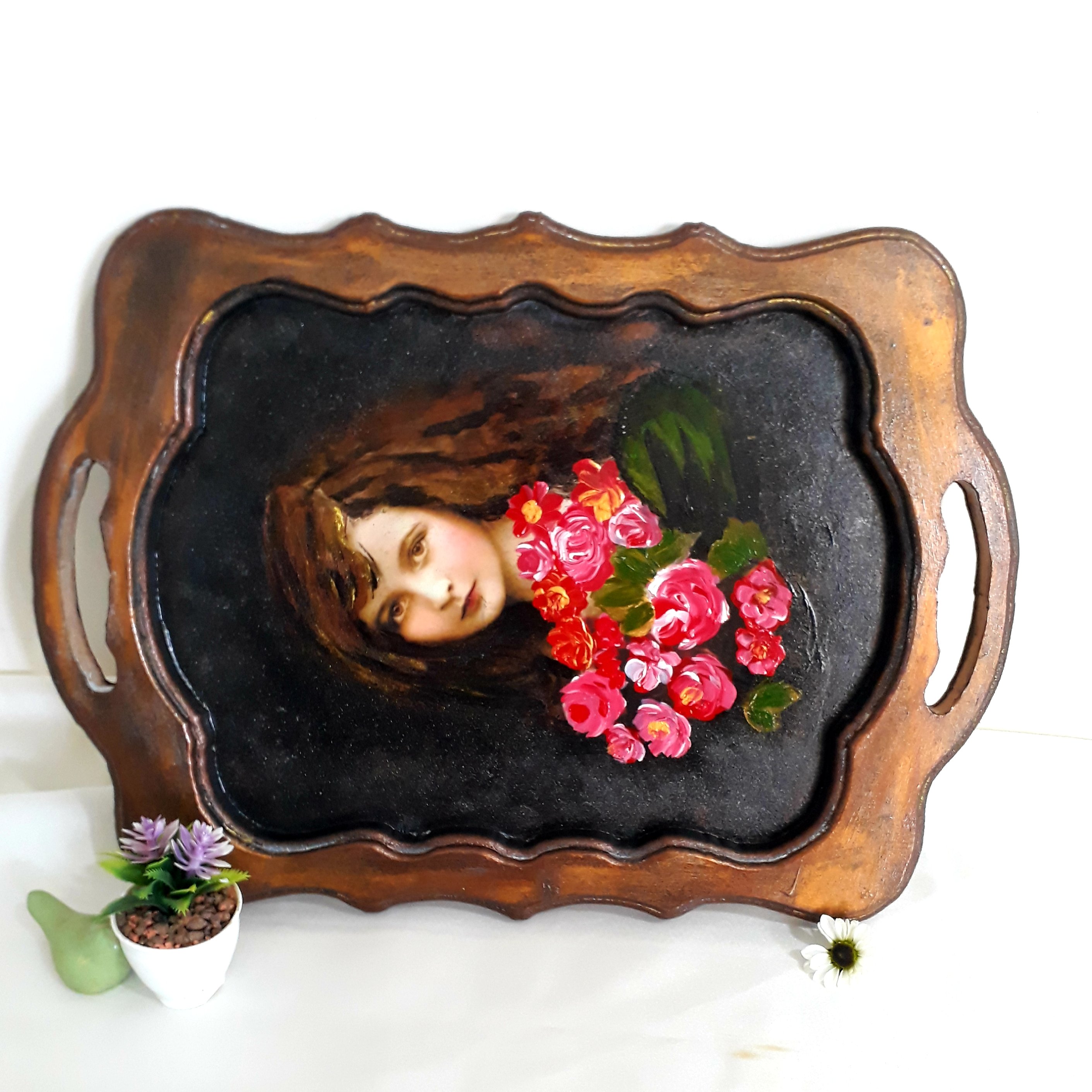 سینی چوبی کد 110