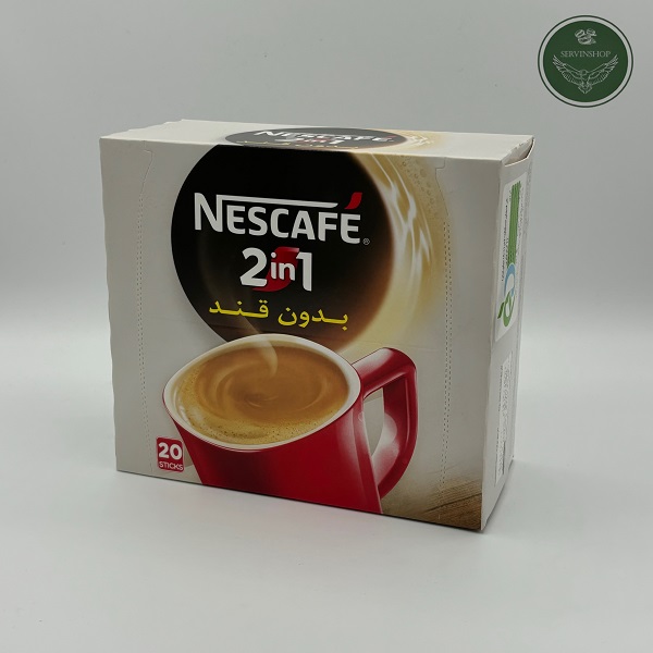کافی میکس بدون قند 2 در1 رژیمی نسکافه - 11 گرم بسته 20 عددی
