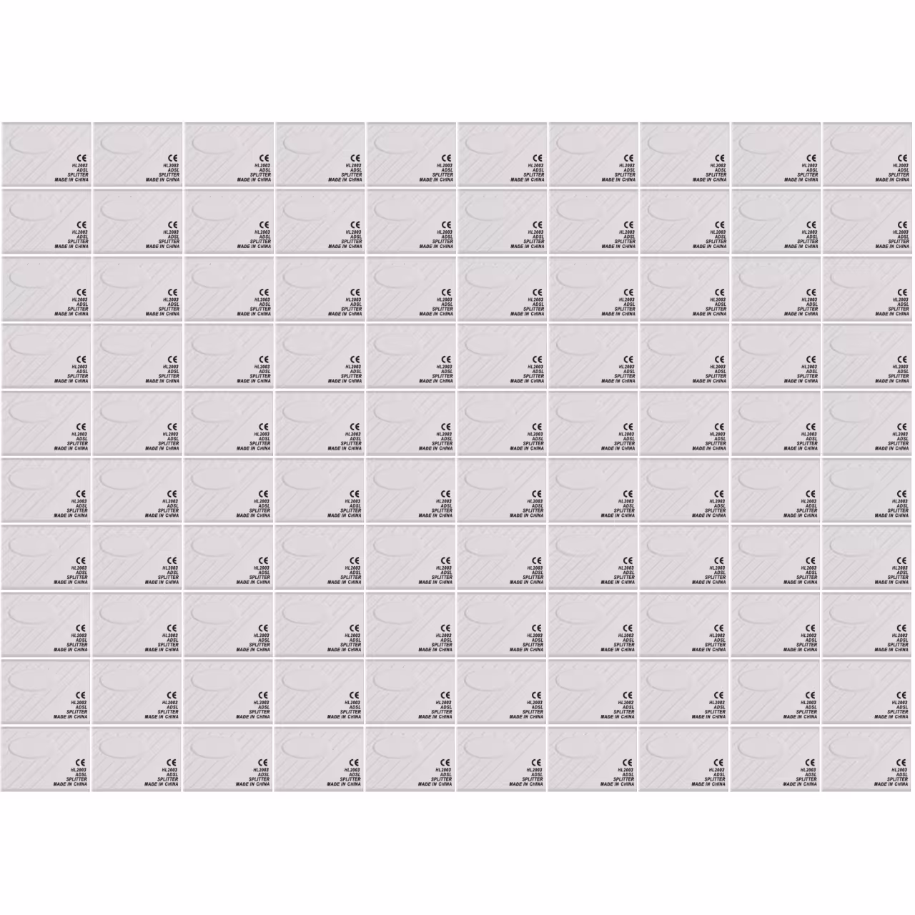 اسپلیتر ADSL مدل HL2003 سفید بسته 100 عددی
