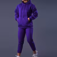 هودی و شلوار ست رنگی