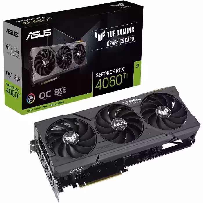 کارت گرافیک گیمینگ ایسوس مدل TUF RTX 4060 Ti OC Gaming 8GB