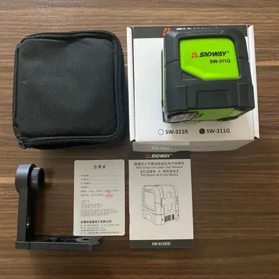 تراز لیزری سندوی با نور سبز مدل SW-311G