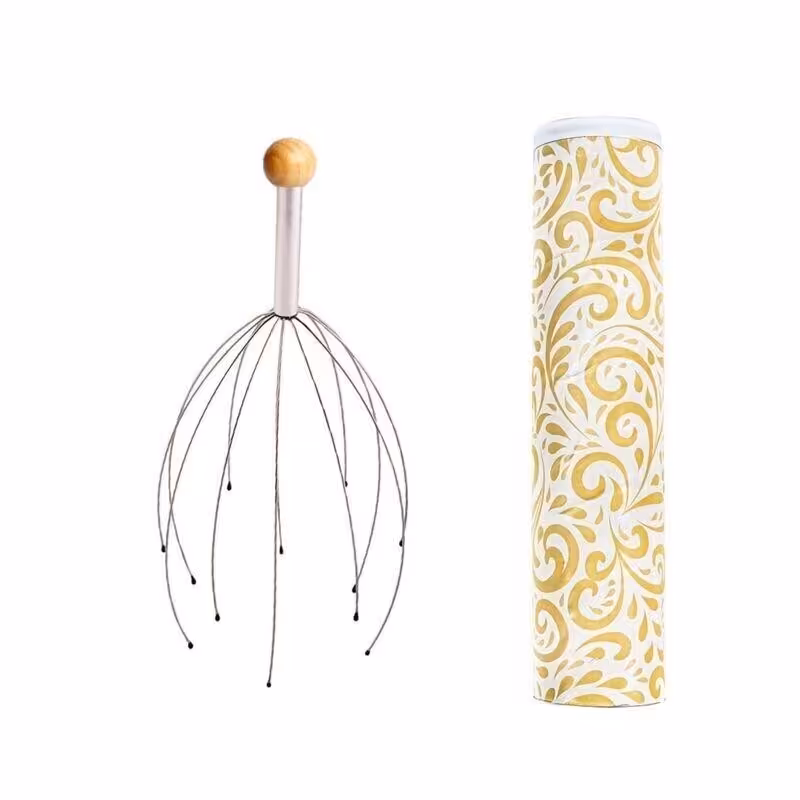 ماساژور سر دستی AEP مدل Head اصلی زرد