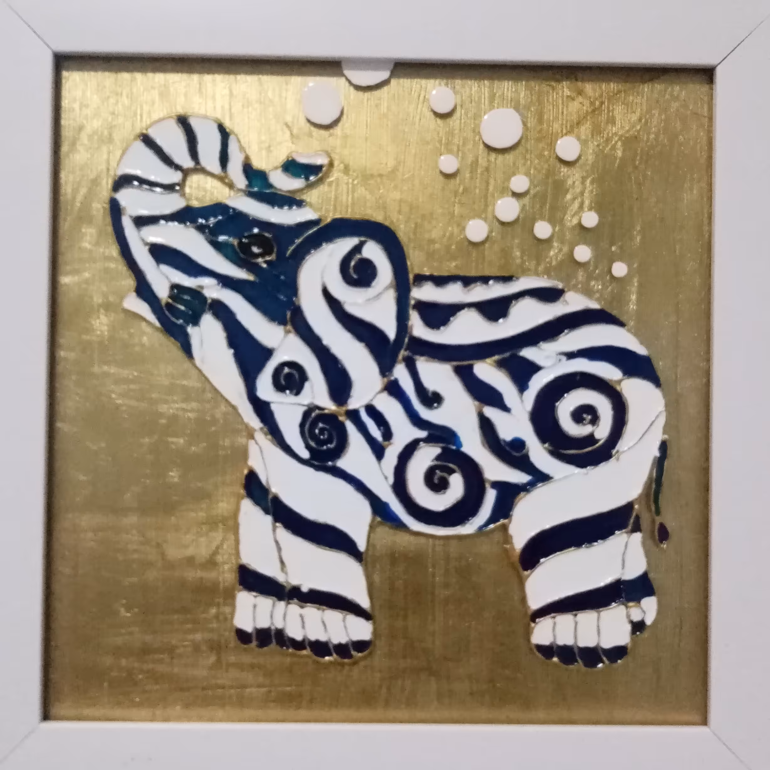 تابلو ی چشم نظر طرح فیل