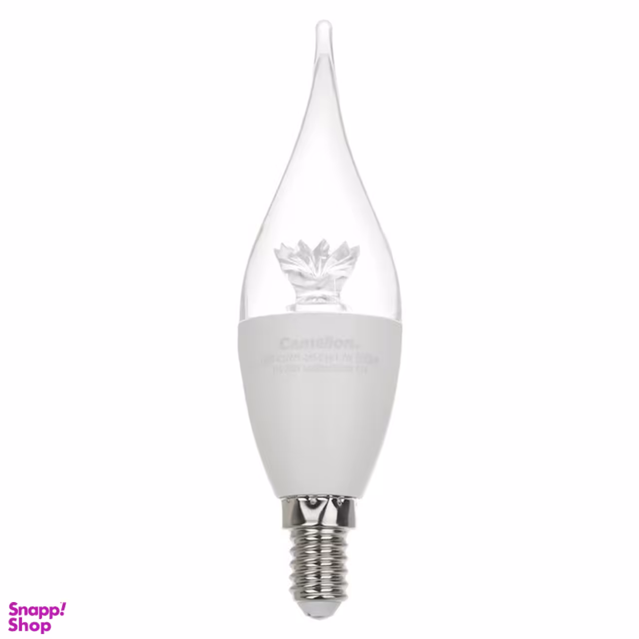 لامپ ال ای دی اشکی 7 وات کملیون طرح گل کریستالی پایه E14