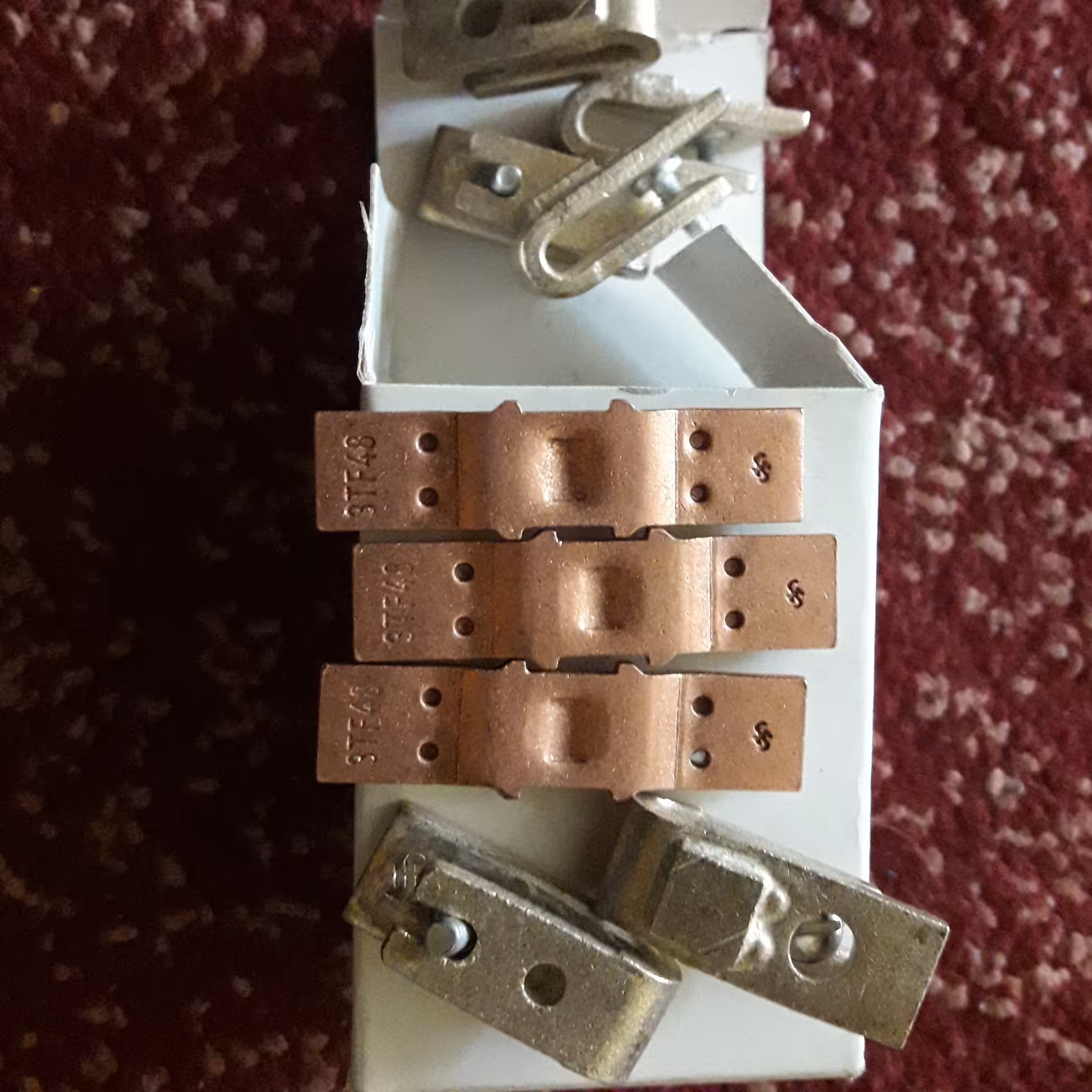 تیغه و پلاتین کنتاکتور زیمنس آلیاژ نقره اصلی