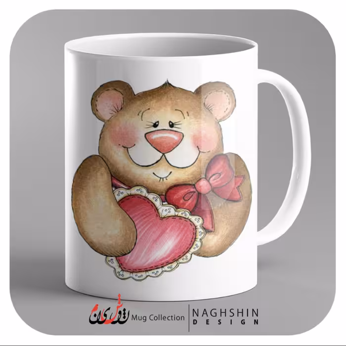 ماگ سرامیکی طرح ولنتاین 41  - چاپ سابلیمیشن - کیفیت عالی