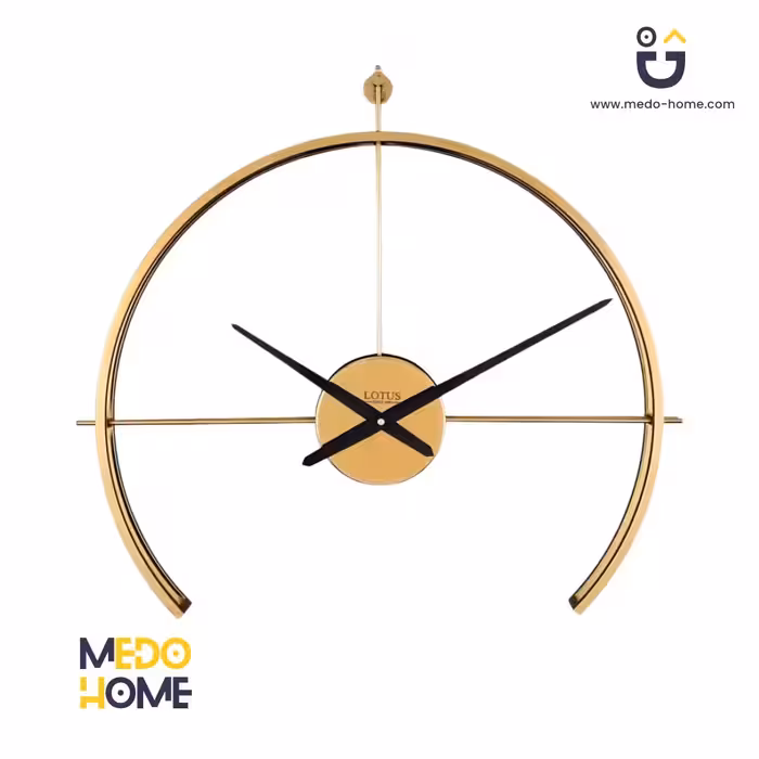 ساعت دیواری فلزی مدل FRIEDRICH رنگ آنتیک