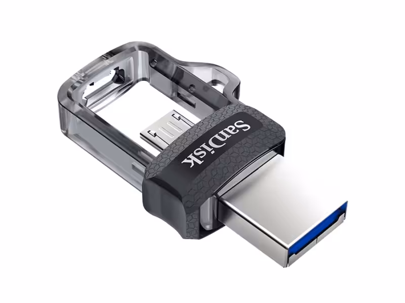 فلش مموری سندیسک SanDisk Ultra Dual Drive m3.0 64GB