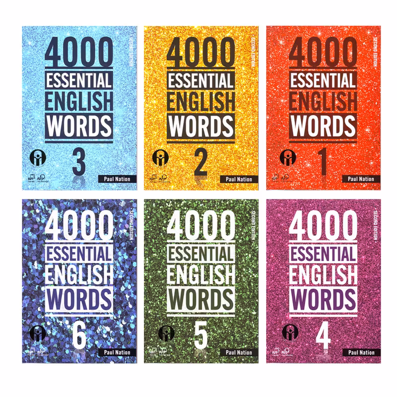 کتاب 4000Essential English Words اثر Paul Nation انتشارات الوندپویان شش جلدی