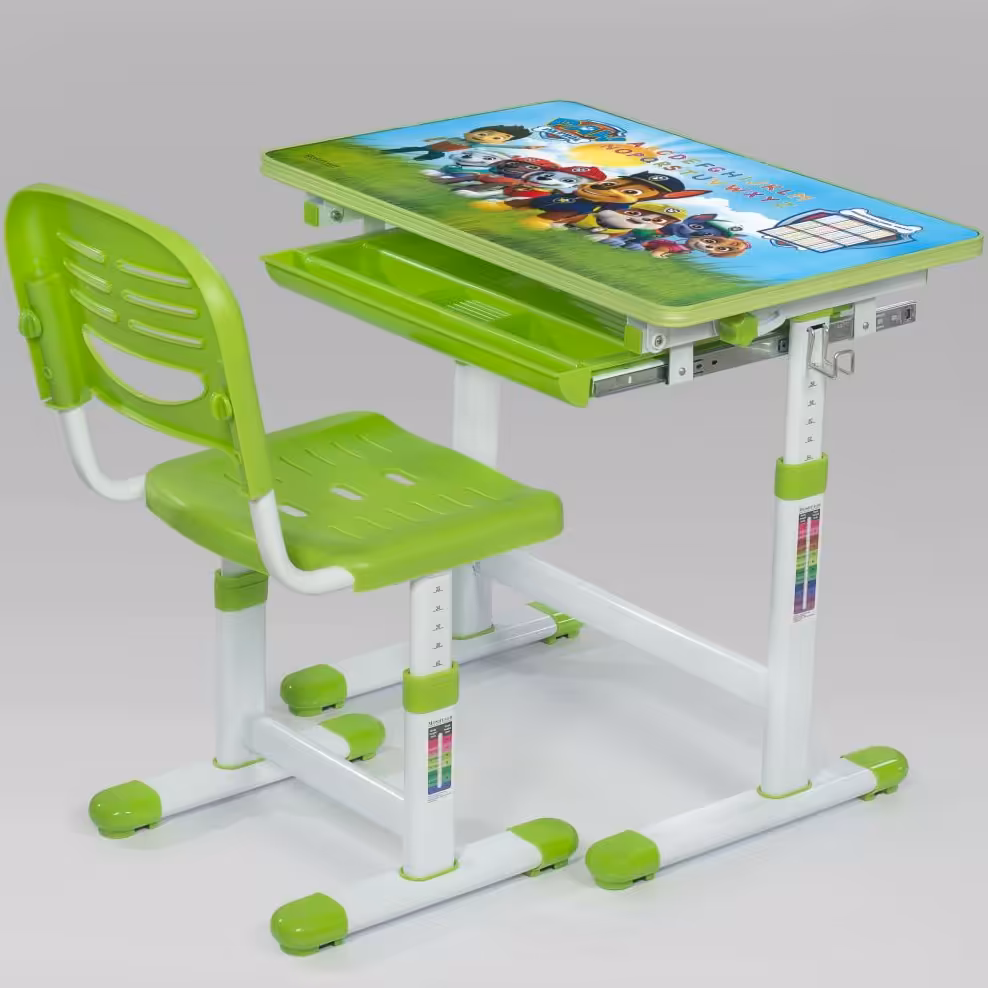 میز تحریر قابل تنظیم ارتفاع طرح سگهای نگهبان برند مشتاق (پسکرایه) 