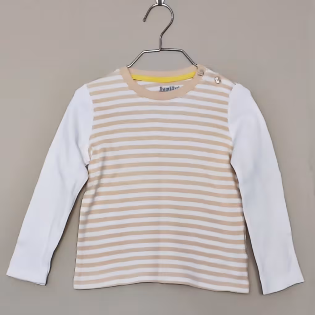  تیشرت دخترانه برند lupilu آلمان سایز12تا24ماهه یاقد86تا92 