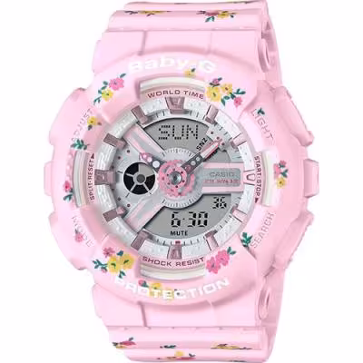 ساعت مچی زنانه BABY-G 
مدل CASIO- BA-110LSB-4ADR