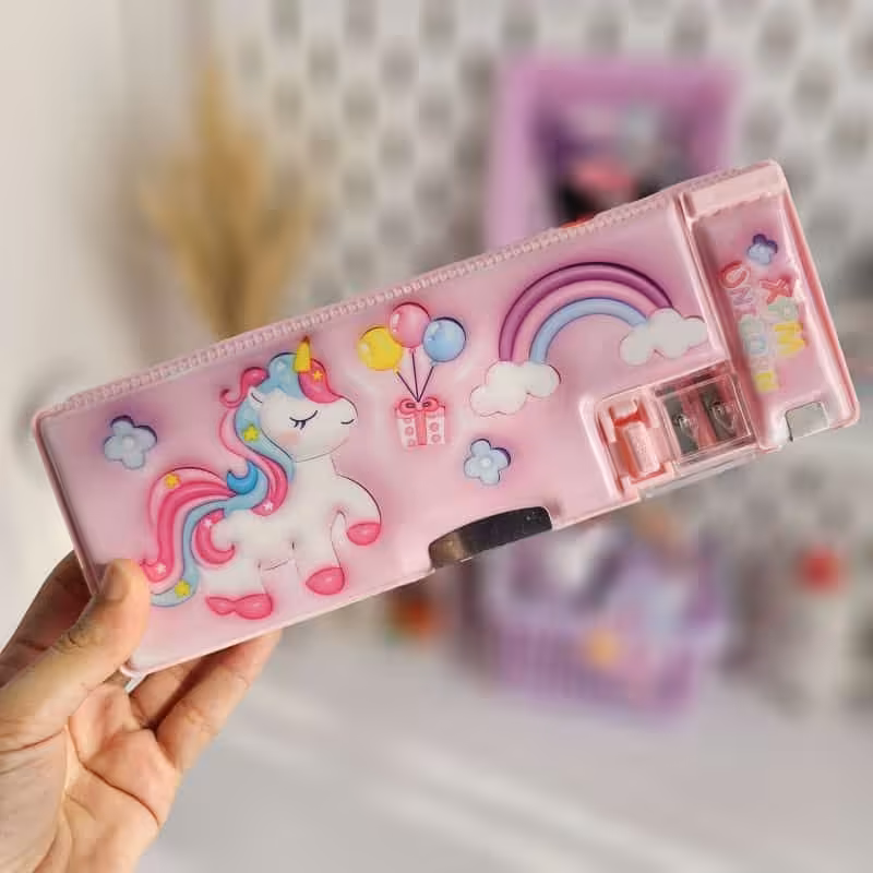 جامدادی کتابی طرح یونیکورن