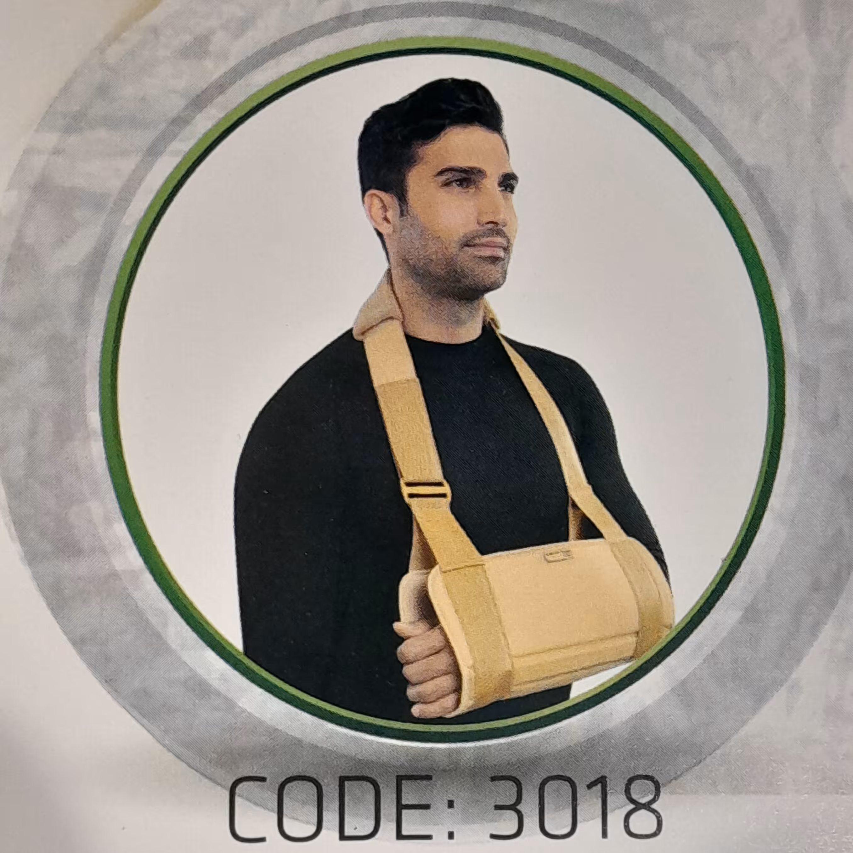 آویز دست آتل دار مدل سماطب پاکان کد 3018 در سایزهای مختلف 