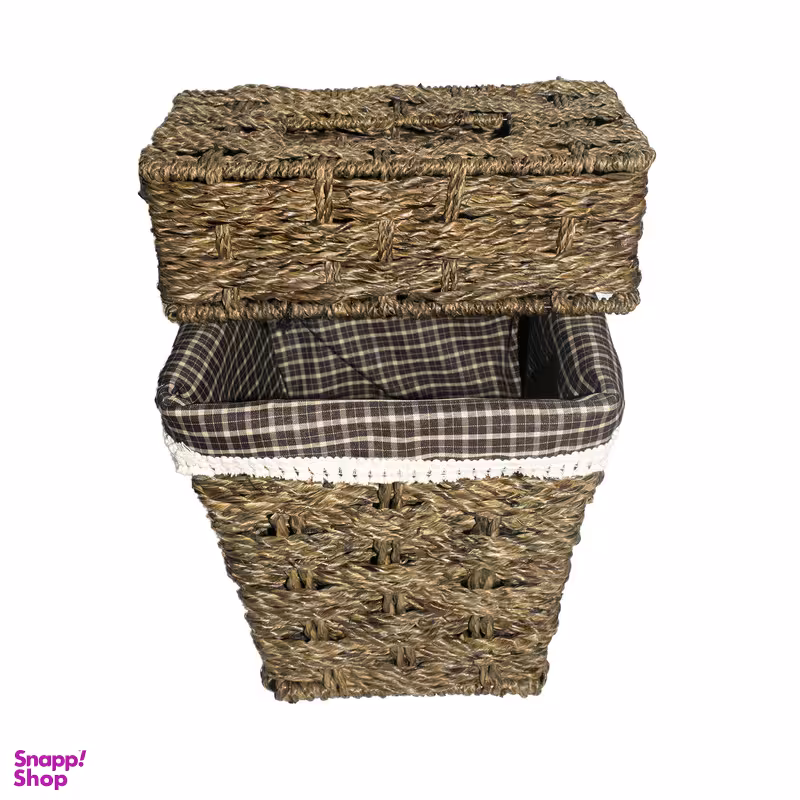 ست سطل زباله و جا دستمال کاغذی کد 150