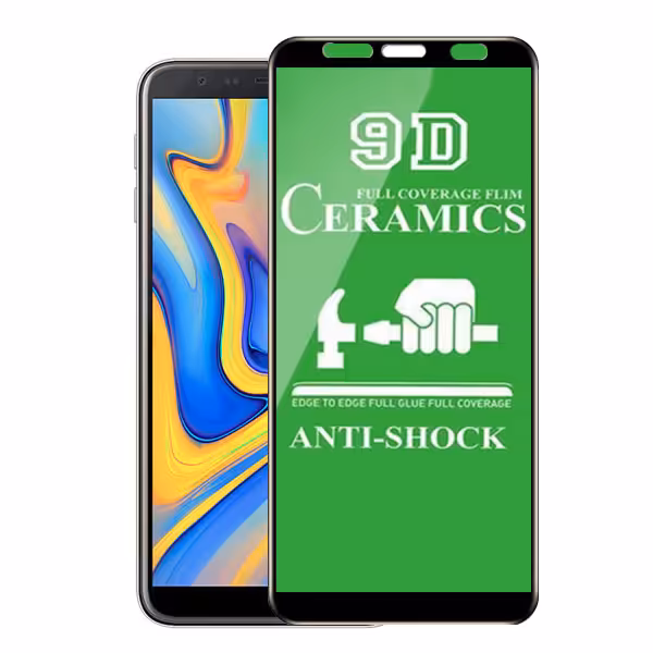 گلس سرامیکی فول SAMSUNG J4 PLUS-J6 PLUS-J8-A750-A7 2020-A7 2018