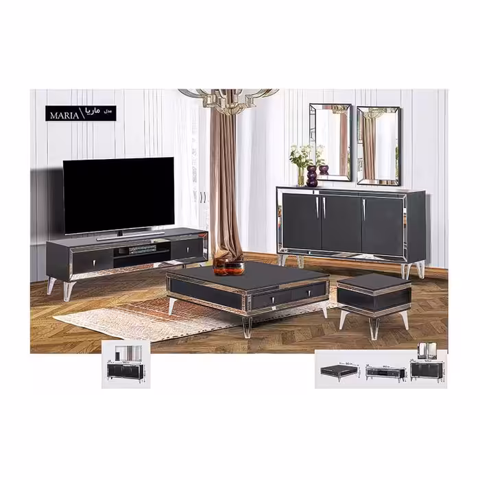 ست جلومبلی و میز تلویزیون ماریا