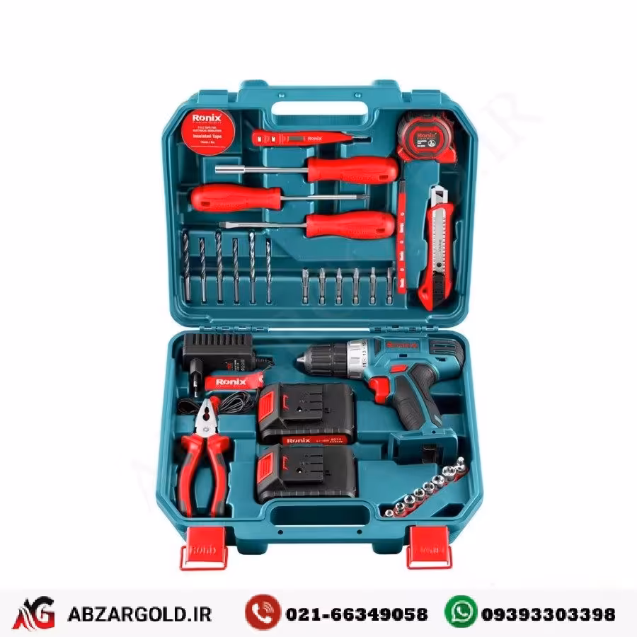کیت شارژی 14 ولت 33 پارچه رونیکس مدل RS-8014