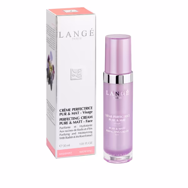 کرم آبرسان لانژه مدل pure mat حجم 50 میلی لیتر