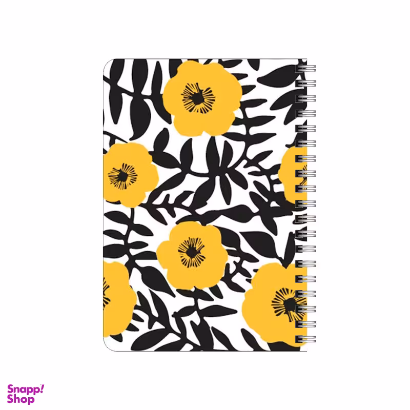 دفترچه یادداشت بامبیلیپ مدل چوبی طرح گل گلی کد 3064201