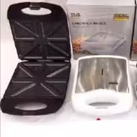 ساندویچ ساز  (( گارانتی )) رومانتیک هوم ( سفید رنگ ) مدل HS-811