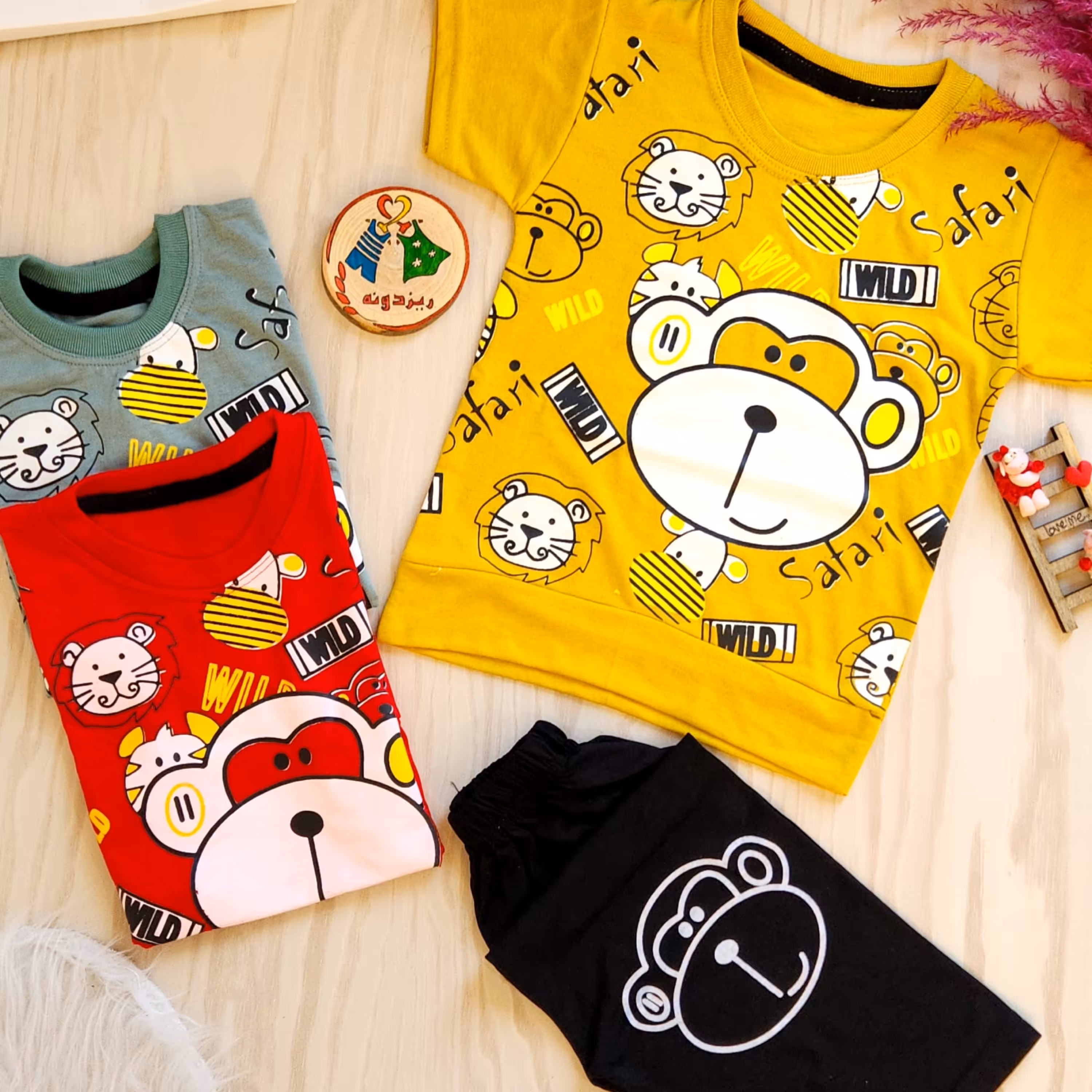 تیشرت شلوارک پسرانه نخ پنبه خنک سایز 40 تا55 باقیمت مناسب (ارسال رایگان)