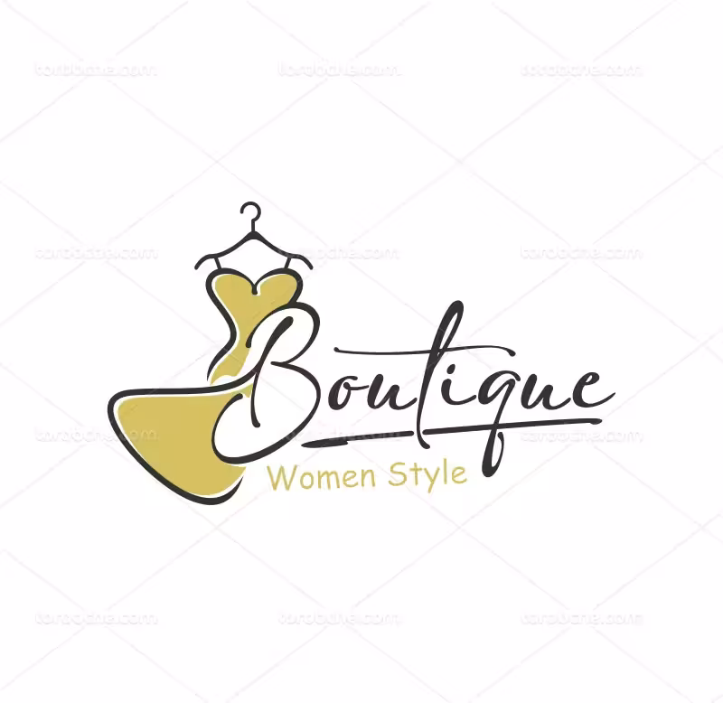 لوگو مزون لباس | گرافیک با طعم تربچه