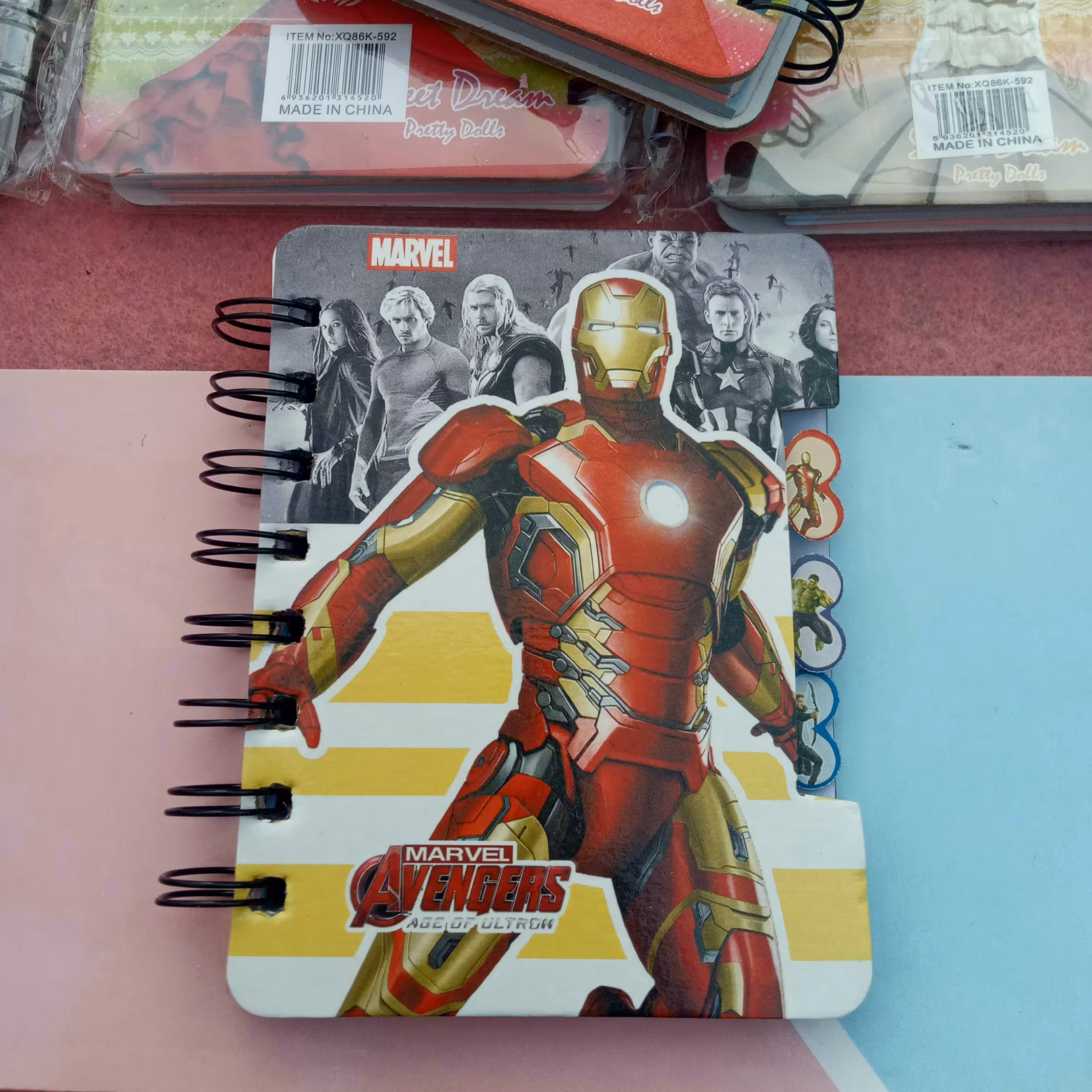 دفترچه سیمی جلد سخت