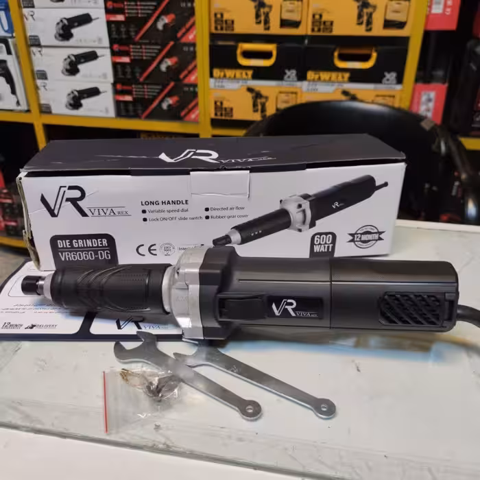 فرز انگشتی گلو بلند 600 وات ویوارکس مدل VR6060-DG (یکسال گارانتی)