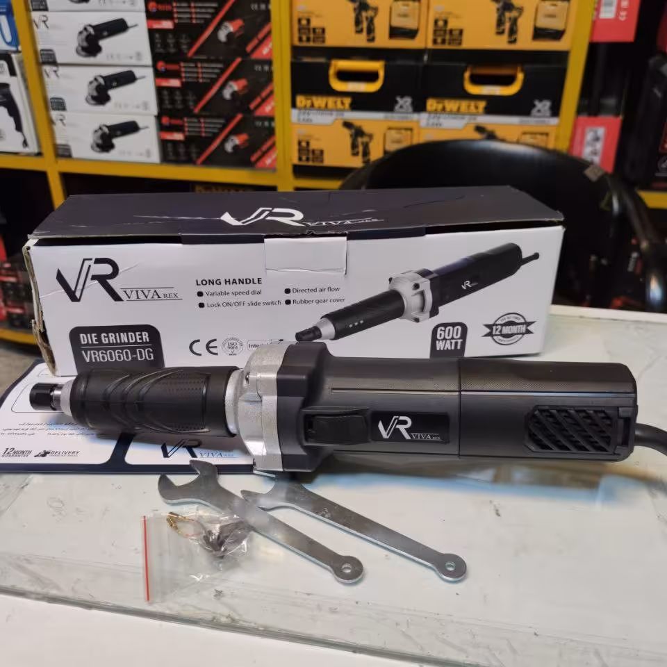 فرز انگشتی گلو بلند 600 وات ویوارکس مدل VR6060-DG (یکسال گارانتی)